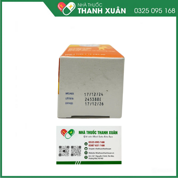 Pharmaton Energy Fizzi bổ sung vitamin và khoáng chất